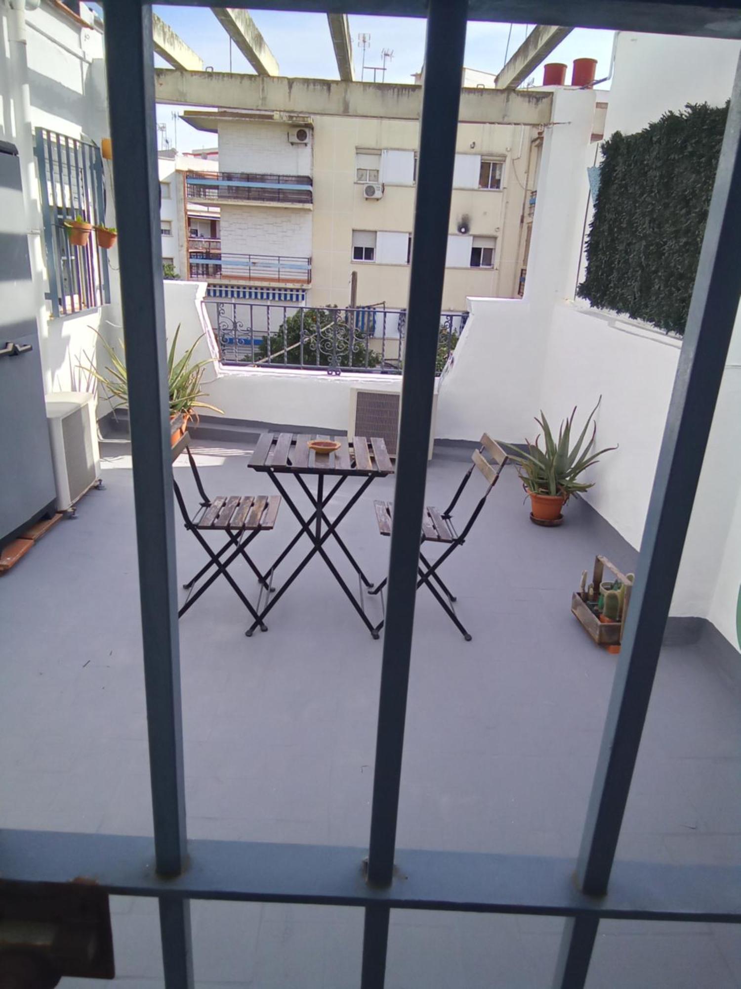 Ferienwohnung Atico Centrico Nervion Sevilla Exterior foto